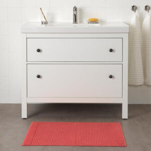 Bath Mat - Light Red